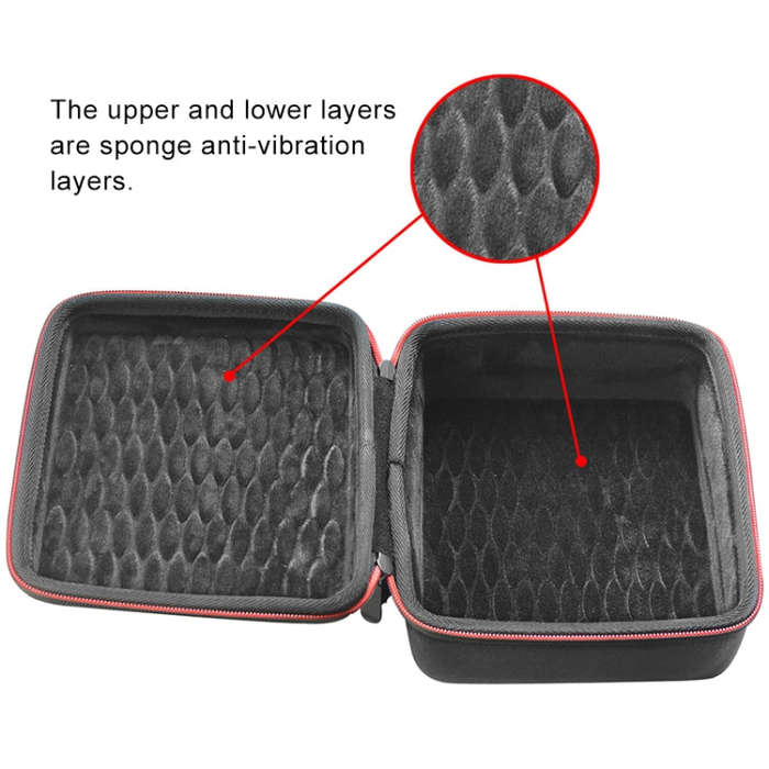 2 PCS For B&O BeoPlay P6 Portable Nylon Bluetooth Speaker Protective Bag Handbag