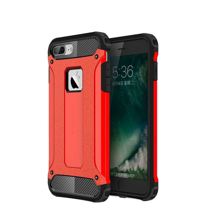 For iPhone 8 Plus & 7 Plus   Tough Armor TPU + PC Combination Case, For iPhone 7 Plus, For iPhone...
