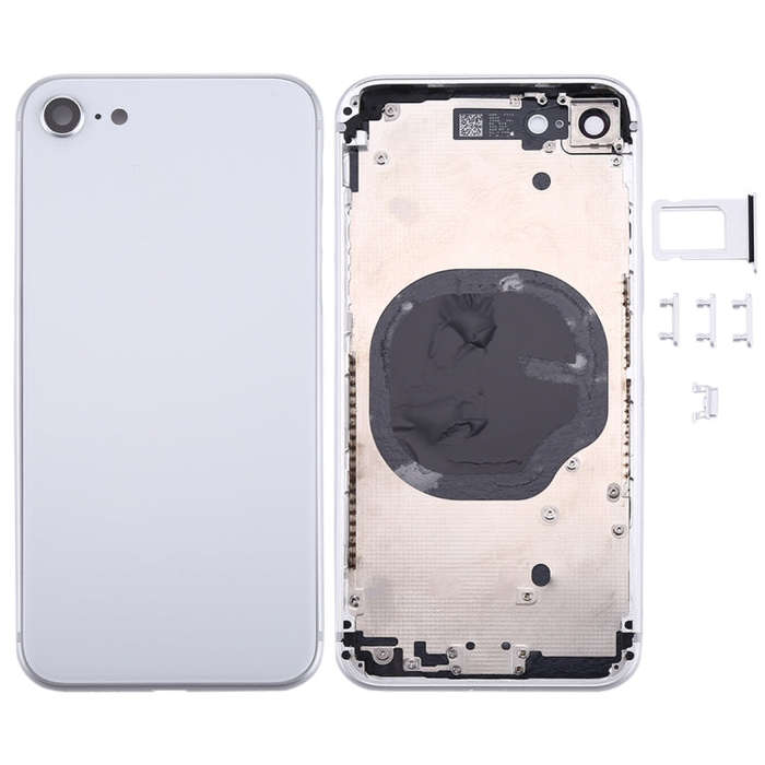 Back Housing Cover for iPhone 8, For iPhone 8, For iPhone 8 with Side keys