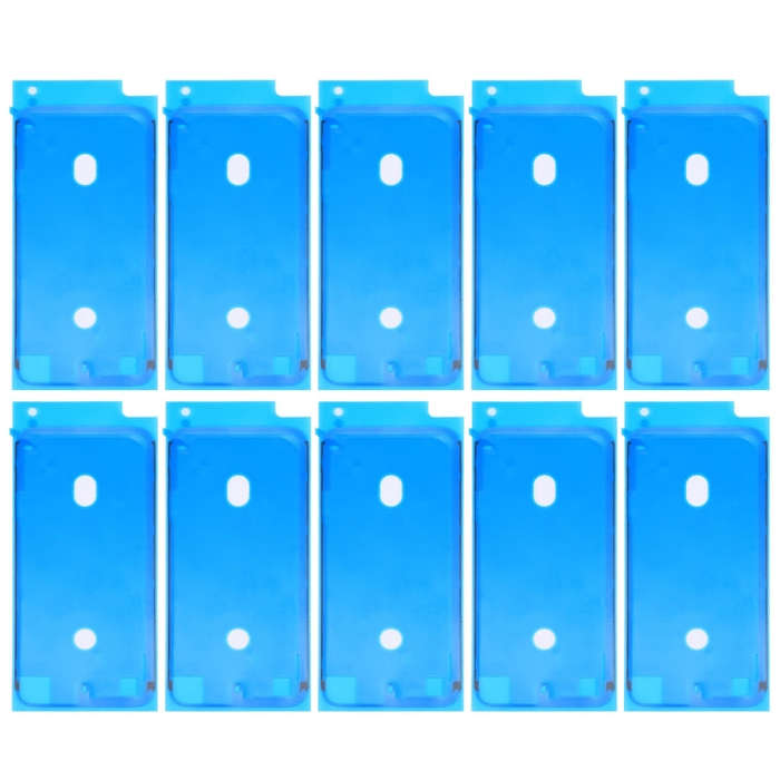 10 PCS LCD Frame Bezel Waterproof Adhesive Stickers for iPhone 8
