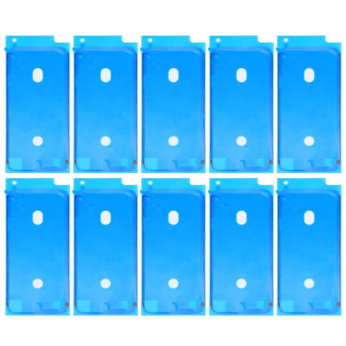 10 PCS LCD Frame Bezel Waterproof Adhesive Stickers for iPhone 8
