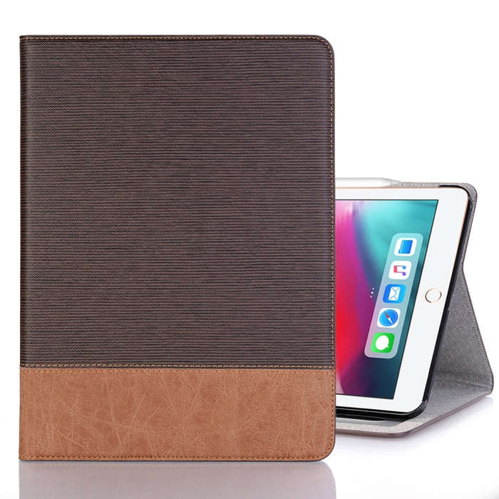 Cross Texture Horizontal Flip PU Leather Case for iPad Air 13 2025 / 2024 / iPad Pro 12.9 inch (2...