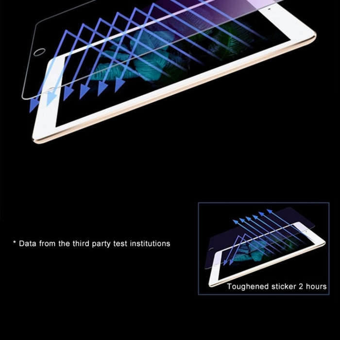 0.33mm 9H 2.5D Anti Blue-ray Explosion-proof Tempered Glass Film for iPad Pro 11 2018/2020/2021/2...