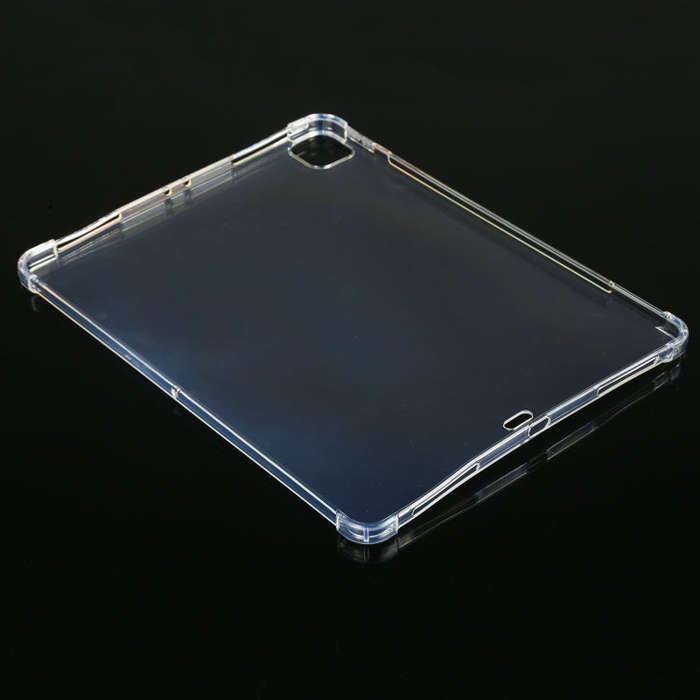 For iPad Pro 12.9 2022 / 2021 Four-corner Airbag Anti-drop Transparent Protective Tablet Case wit...