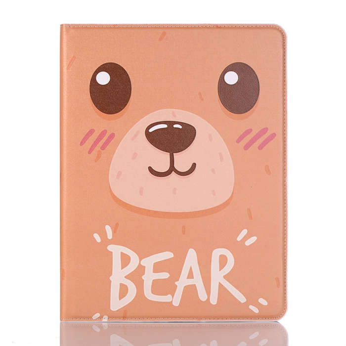 Bear Pattern Horizontal Flip Leather Case for iPad Air 11 2024 / iPad Pro 11 inch (2018),with Car...