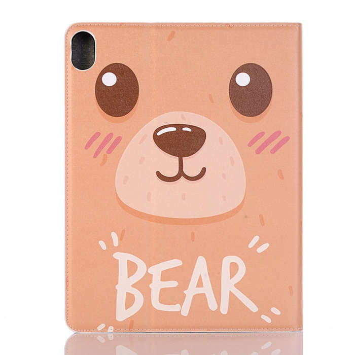 Bear Pattern Horizontal Flip Leather Case for iPad Air 11 2024 / iPad Pro 11 inch (2018),with Car...