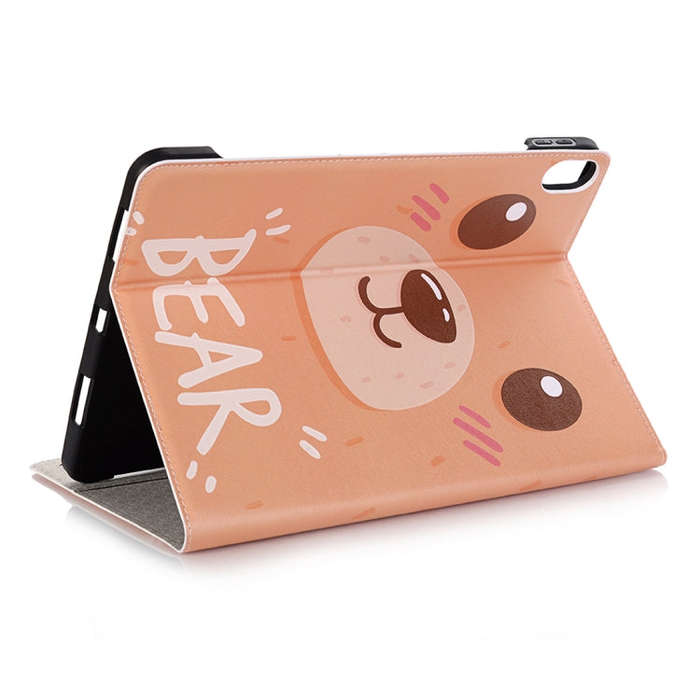 Bear Pattern Horizontal Flip Leather Case for iPad Air 11 2024 / iPad Pro 11 inch (2018),with Car...