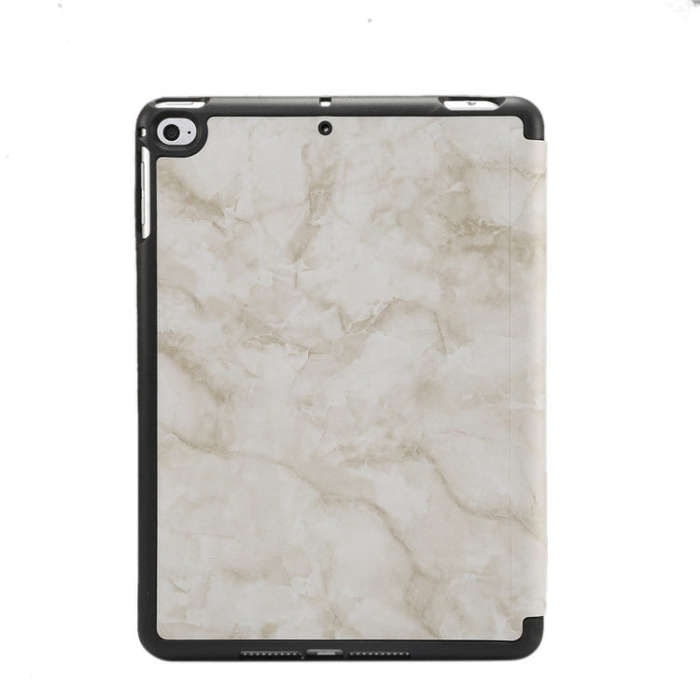 Marble Texture Pattern Horizontal Flip Leather Case for iPad Mini 2019, with Three-folding Holder...