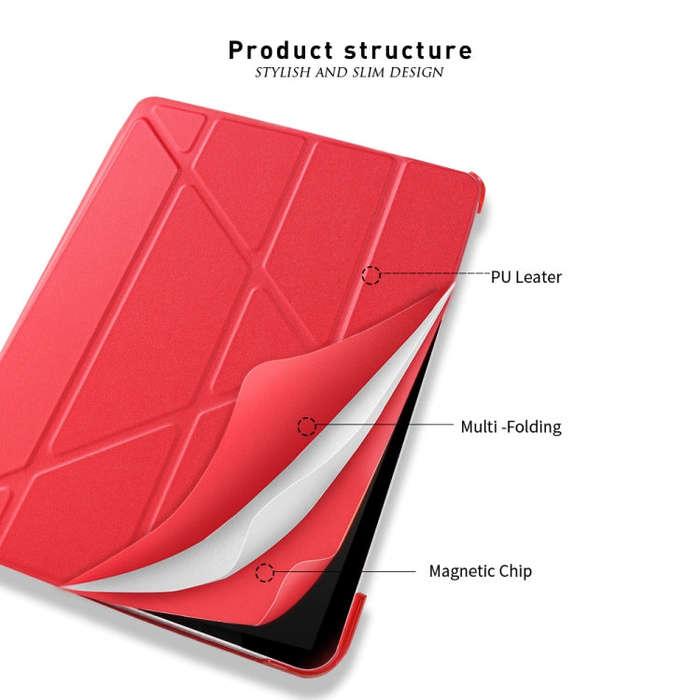 Horizontal Flip Ultra-thin Magnetic PU Leather Case for iPad Air 11 2024 / iPad Pro 11 inch 2018/...