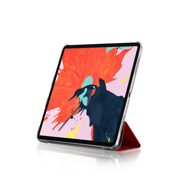 Silk Texture Horizontal Flip Ultra-thin Double-sided Clip Magnetic PU Leather Case for iPad Pro 1...