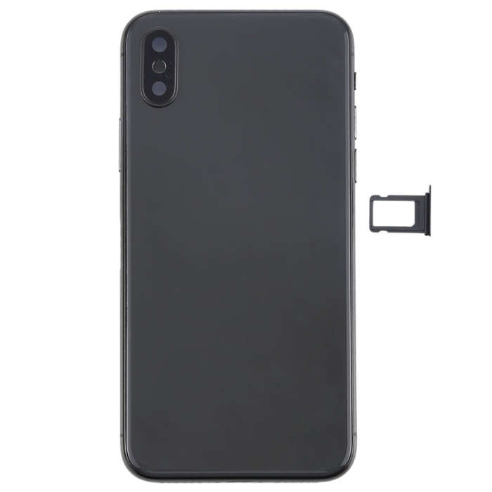 Battery Back Cover Assembly with Side Keys & Wireless Charging Module & Volume Button Flex Cable ...