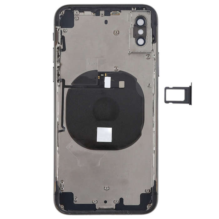 Battery Back Cover Assembly with Side Keys & Wireless Charging Module & Volume Button Flex Cable ...