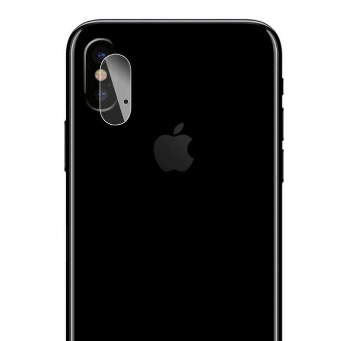 For iPhone X ENKAY Hat-Prince 0.2mm 9H Hardness 2.15D Curved Explosion-proof Rear Camera Lens Pro...