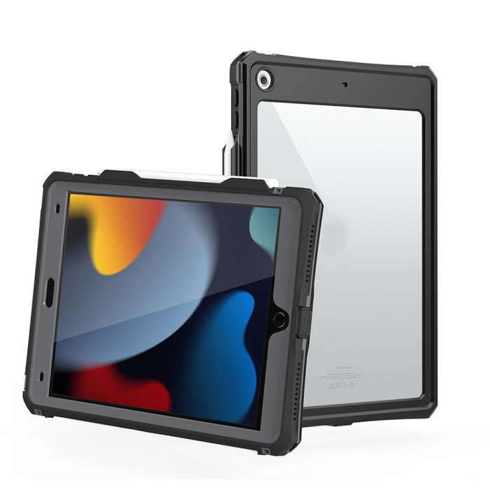 For iPad 10.2 2021 RedPepper Shockproof Waterproof PC + PET + TPU Tablet Protective Case, For iPa...