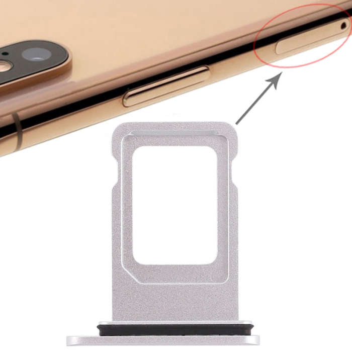 Double SIM Card Tray for iPhone XR (Double SIM Card), For iPhone XR (Dual), For iPhone XR (Daul)