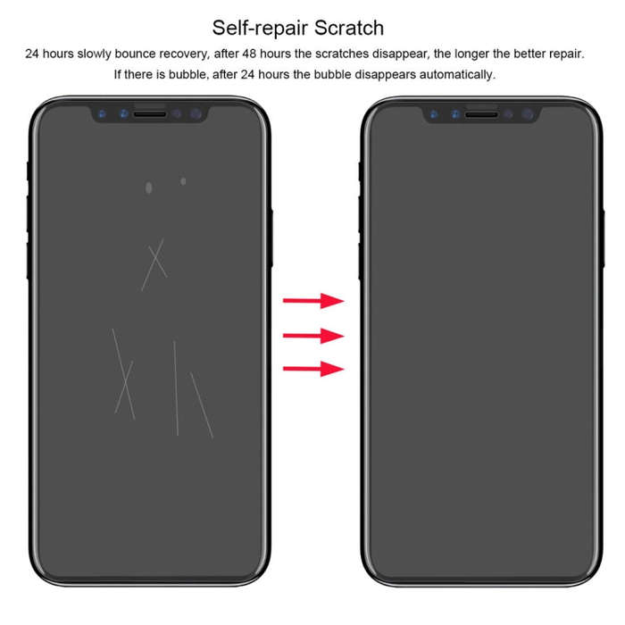 ENKAY Hat-Prince 0.1mm 3D Full Screen Protector Explosion-proof Hydrogel Film for  iPhone XR , TP...