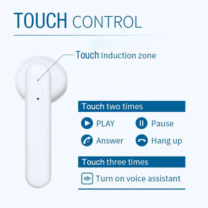 X26 TWS  Bluetooth 5.0 Wireless Touch Bluetooth Earphone with Magnetic Attraction Charging Box, S...