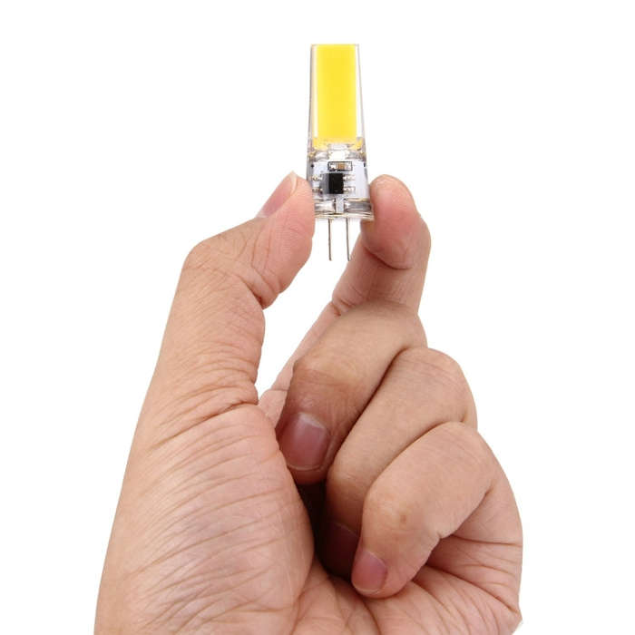 G4 300LM 3W COB LED Light Silicone Dimmable for Halls / Office / Home, AC110V, 110V
