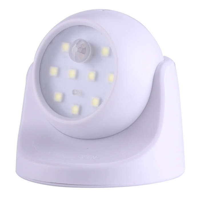 9 LEDs 240 LM 6000K 360 Degrees Rotation Wireless Motion Sensor Wardrobe Light / Night Light / Wa...