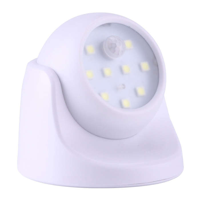 9 LEDs 240 LM 6000K 360 Degrees Rotation Wireless Motion Sensor Wardrobe Light / Night Light / Wa...