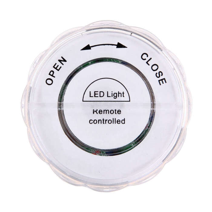 10 LEDs Cylinder Remote Controlled with Remote Controllor, Remote Control Range(in Open Area): 24...