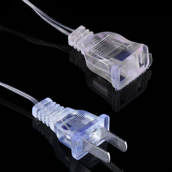 300 LEDs Curtain String Light with End Joint & Multi-function Controller & Memory Waterproof, US ...