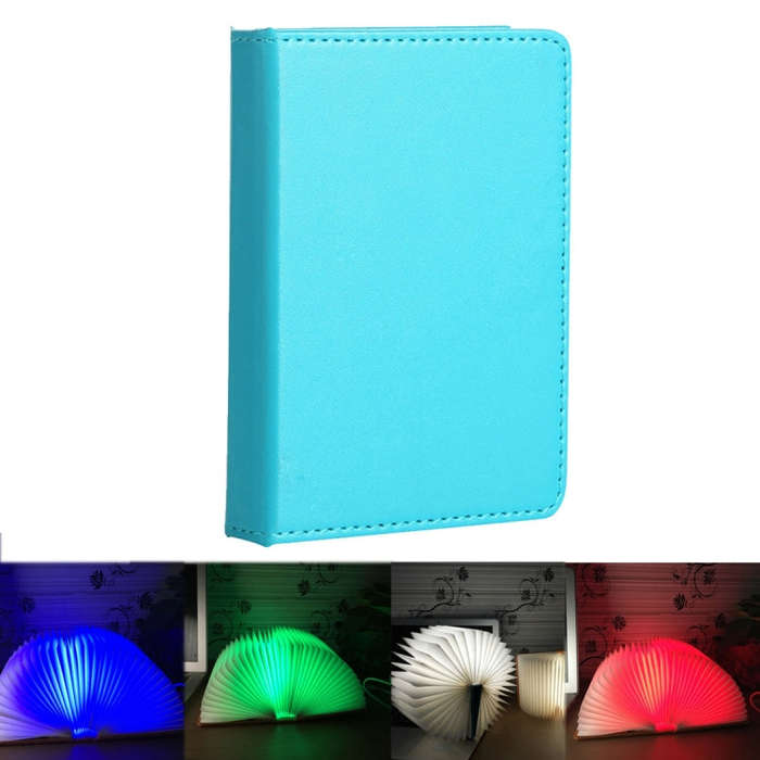 Creative Portable USB Charging Small Size Night Light, Small Size PU Material (Blue), Small Size ...