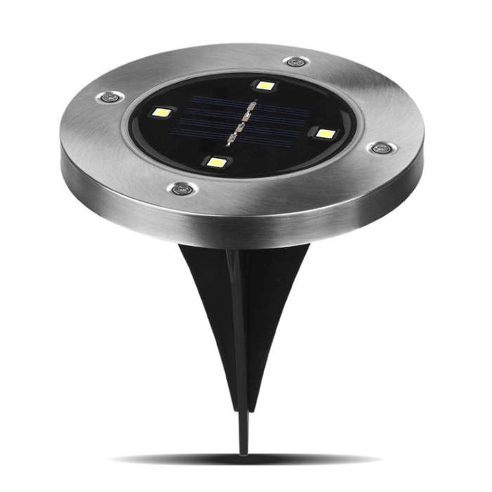 SMD 5050 Under Ground Lamp Outdoor Path Way Garden Decking LED Light, 4 LEDs White Light, 4 LEDs ...