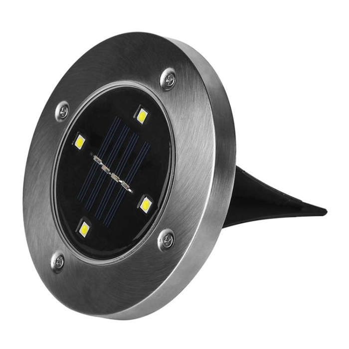 SMD 5050 Under Ground Lamp Outdoor Path Way Garden Decking LED Light, 4 LEDs White Light, 4 LEDs ...
