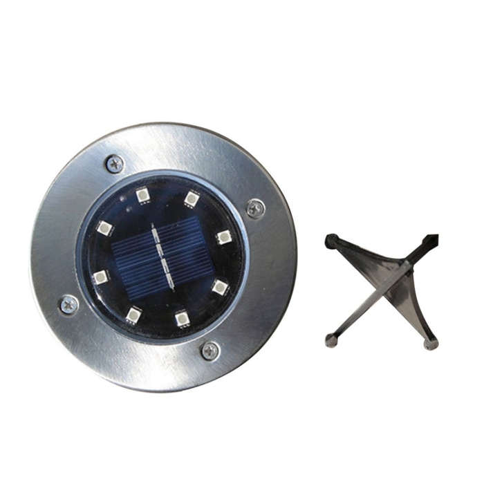 SMD 5050 Under Ground Lamp Outdoor Path Way Garden Decking LED Light, 8 LEDs White Light, 8 LEDs ...