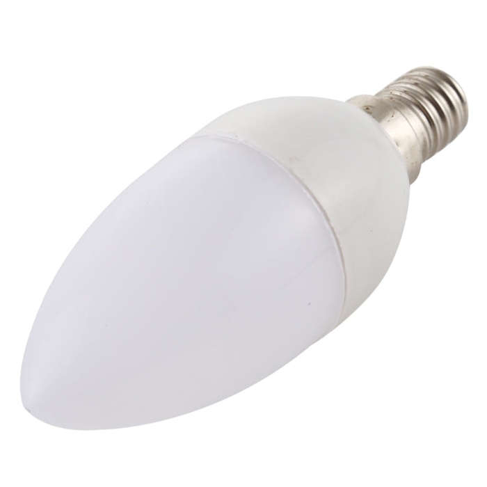3W 3000K E14 2835 8LEDs Pointed LED Energy Saving Bulb, Light Color: Warm White, 110-220V, Warm W...