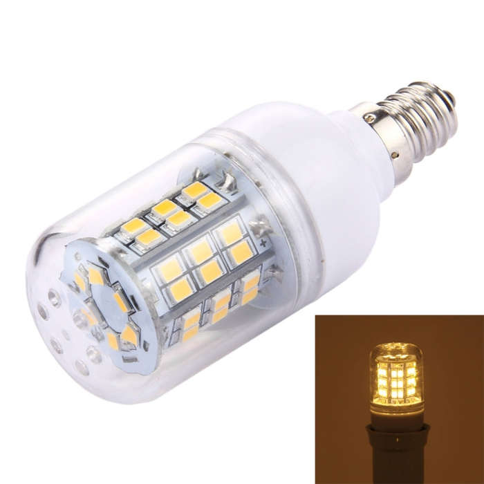 48 LEDs SMD 2835 Bulb, AC 220V, E12 White Light, E12 Warm White