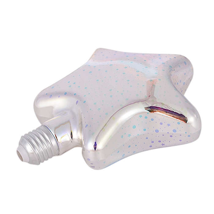 2700K 48 LEDs SMD 2835 Vintage Atmosphere Decoration Art Lamp, AC 85-265V, Star Shape