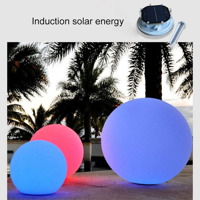 Floating Garden Changing Colorful LED Light with 0.7W Monocrystalline Silicon Solar Panel & Remot...