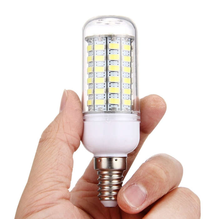 E14 5.5W 69 LEDs SMD 5730 LED Corn Light Bulb, AC 110-130V, AC 110-130V