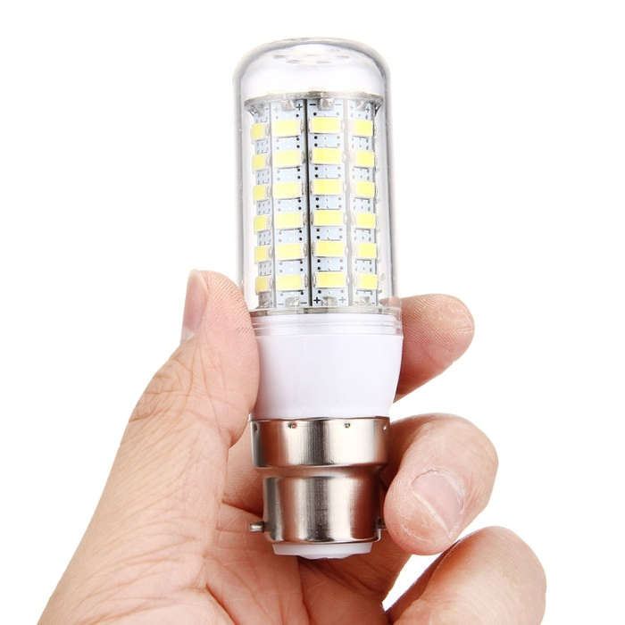 B22 5.5W 69 LEDs SMD 5730 LED Corn Light Bulb, AC 12-60V, AC 12-60V