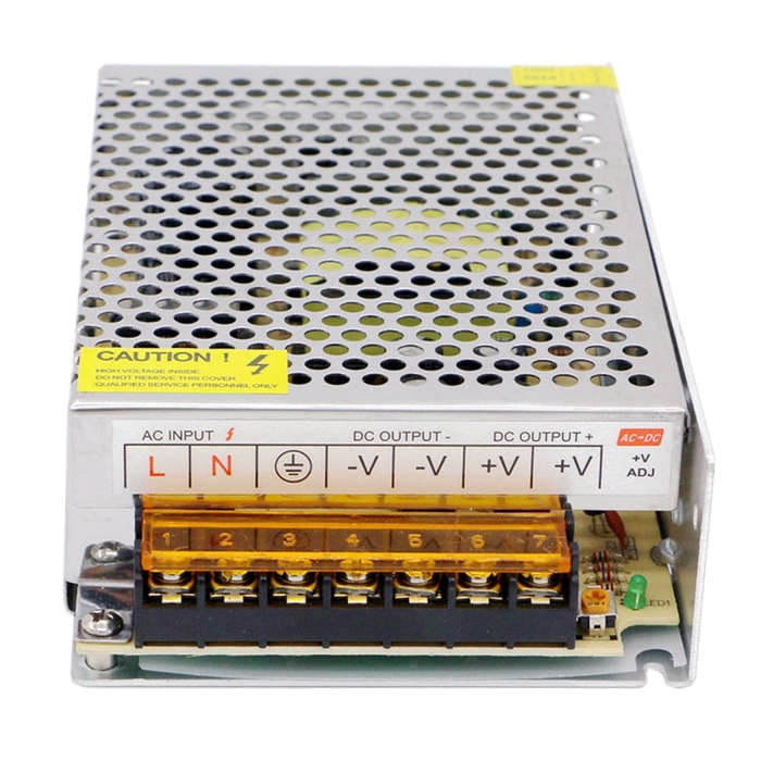 SOMPOM S-100-12 100W 12V 8.5A Iron Shell Driver LED Light Strip Lighting Monitor Power Supply, 10...