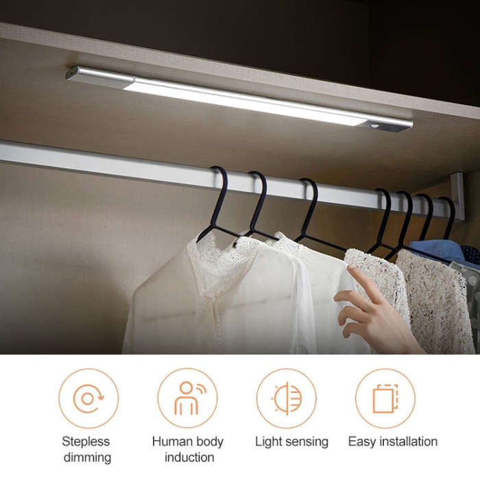 Original Xiaomi Youpin EZVALO 1W Wireless Light Sensor + Human Body Sensor Light, 3500K Warm Whit...