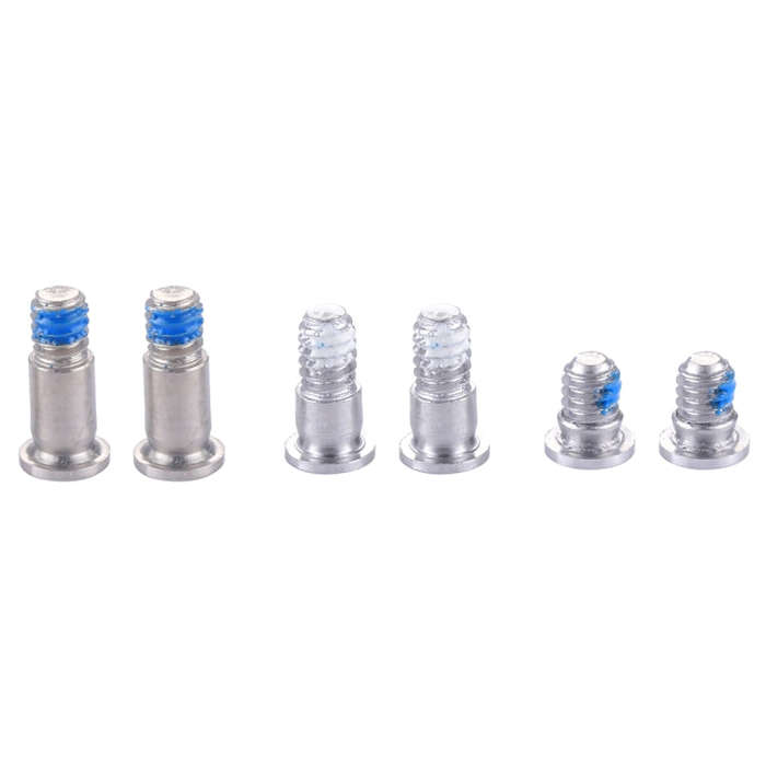 6 in 1 for Macbook Pro 13.3 inch A1708 Computer Case Bottom Cover Screws (4 Long + 2 Short), A170...