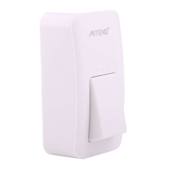 AITENG V026G Life Waterproof Battery-Free Wireless Doorbell, 1 Receiver + 1 x Transmitter, Receiv...