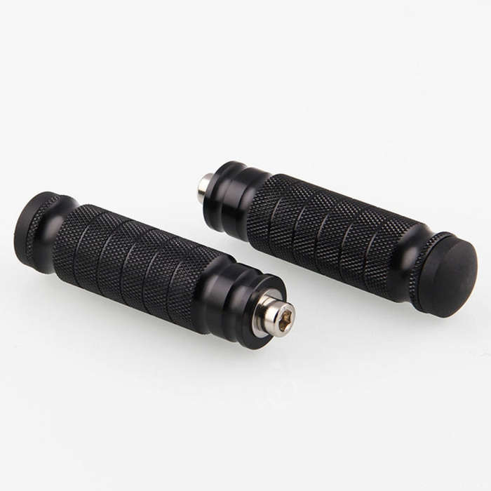 MB-BF001-BK Universal Motorcycle Modified Rear Seat Pedal, One Pair, MB-BF001-BK