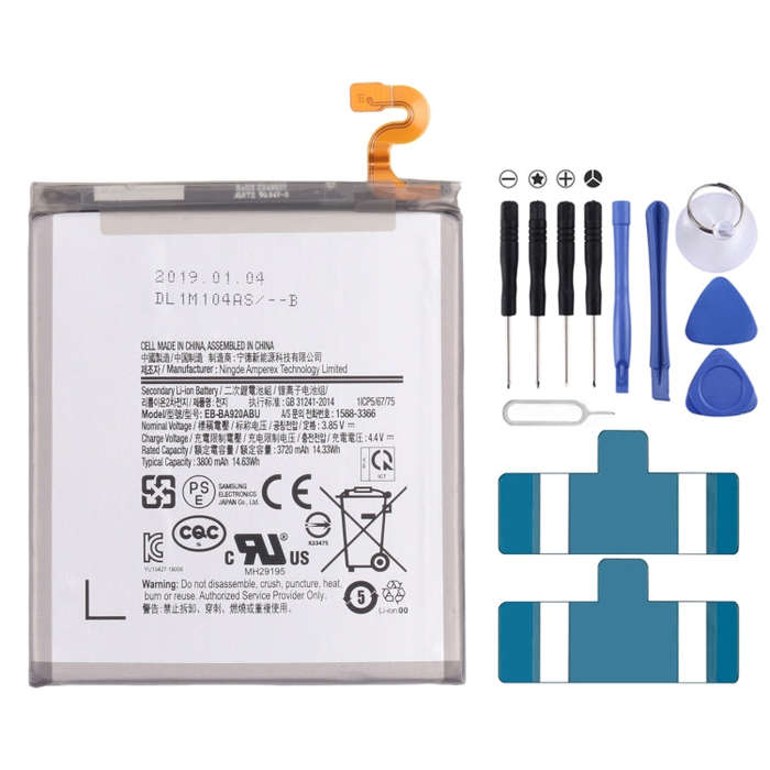 Original 3800mAh EB-BA920ABU Li-ion Battery Replacement for Samsung Galaxy A9 2018 SM-A920 / A9 S...