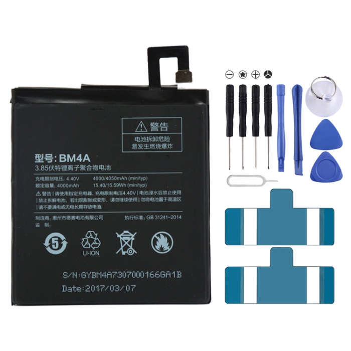 BM4A 4000mAh for Xiaomi Redmi Pro Li-Polymer Battery