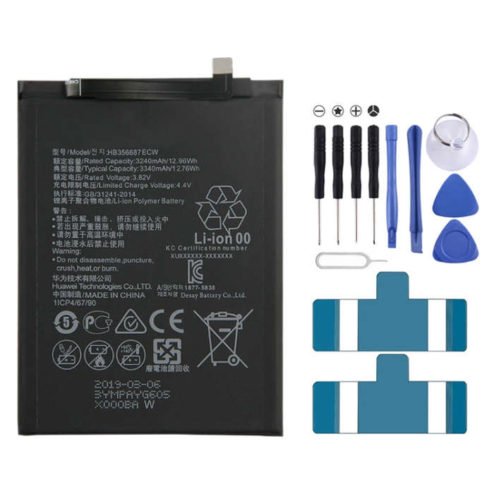 Li-ion Polymer Battery for Huawei Nova 2 Plus / Nova 2s / Mate 10 Lite /  Nova 3i / Nova 4e /Hono...