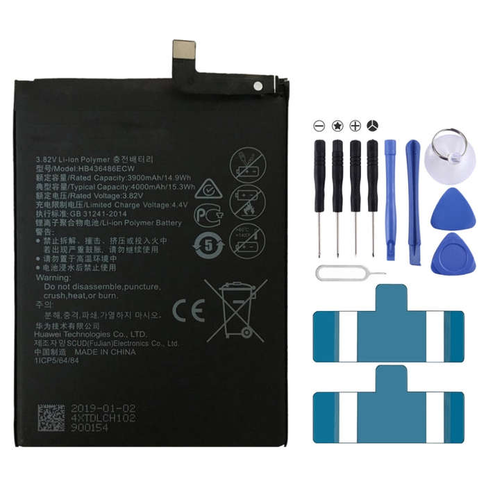 HB436486ECW Li-ion Polymer Battery for Huawei Mate 10 / Mate 10 Pro / Mate 10 Lite / P20 Pro / P3...