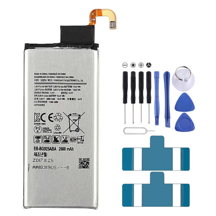 2600mAh Li-Polymer Battery for Samsung Galaxy S6 edge / G925K / G925S / G925FQ / G925F / G925L / ...