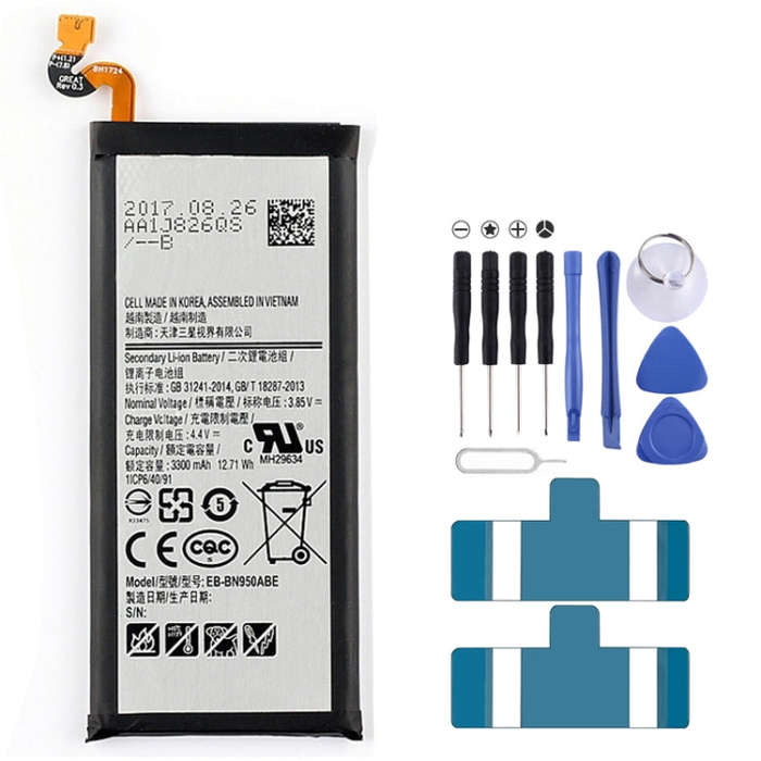 3300mAh Li-Polymer Battery EB-BN950ABE for Samsung Galaxy Note 8 / N9500 / N950A / N950F / N950T ...