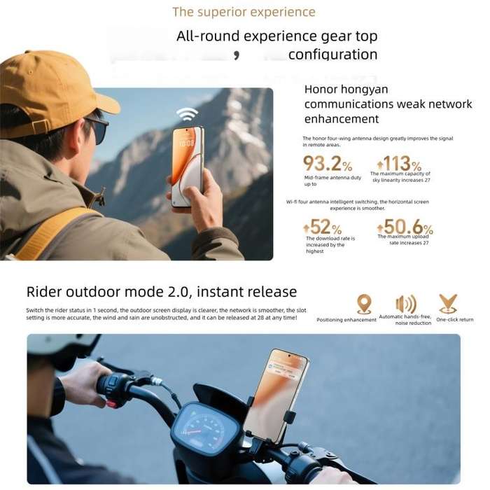 HonorX70, 8GB+128GB, Screen Fingerprint, 6.79 inch MagicOS 9.0 Snapdragon 6 Gen 4 Octa Core, Netw...