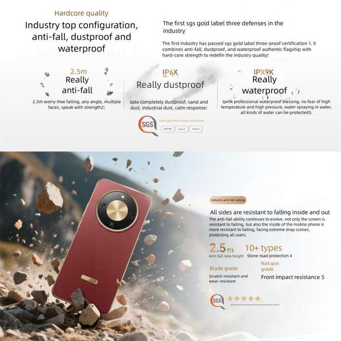 HonorX70, 8GB+128GB, Screen Fingerprint, 6.79 inch MagicOS 9.0 Snapdragon 6 Gen 4 Octa Core, Netw...