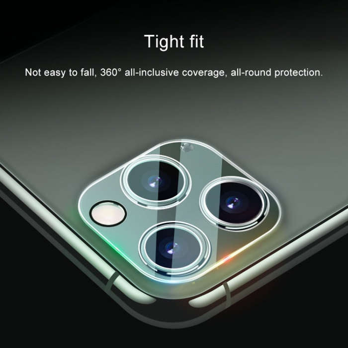 For iPhone 13 mini 50pcs HD Anti-glare Rear Camera Lens Protector Tempered Glass Film, For iPhone...